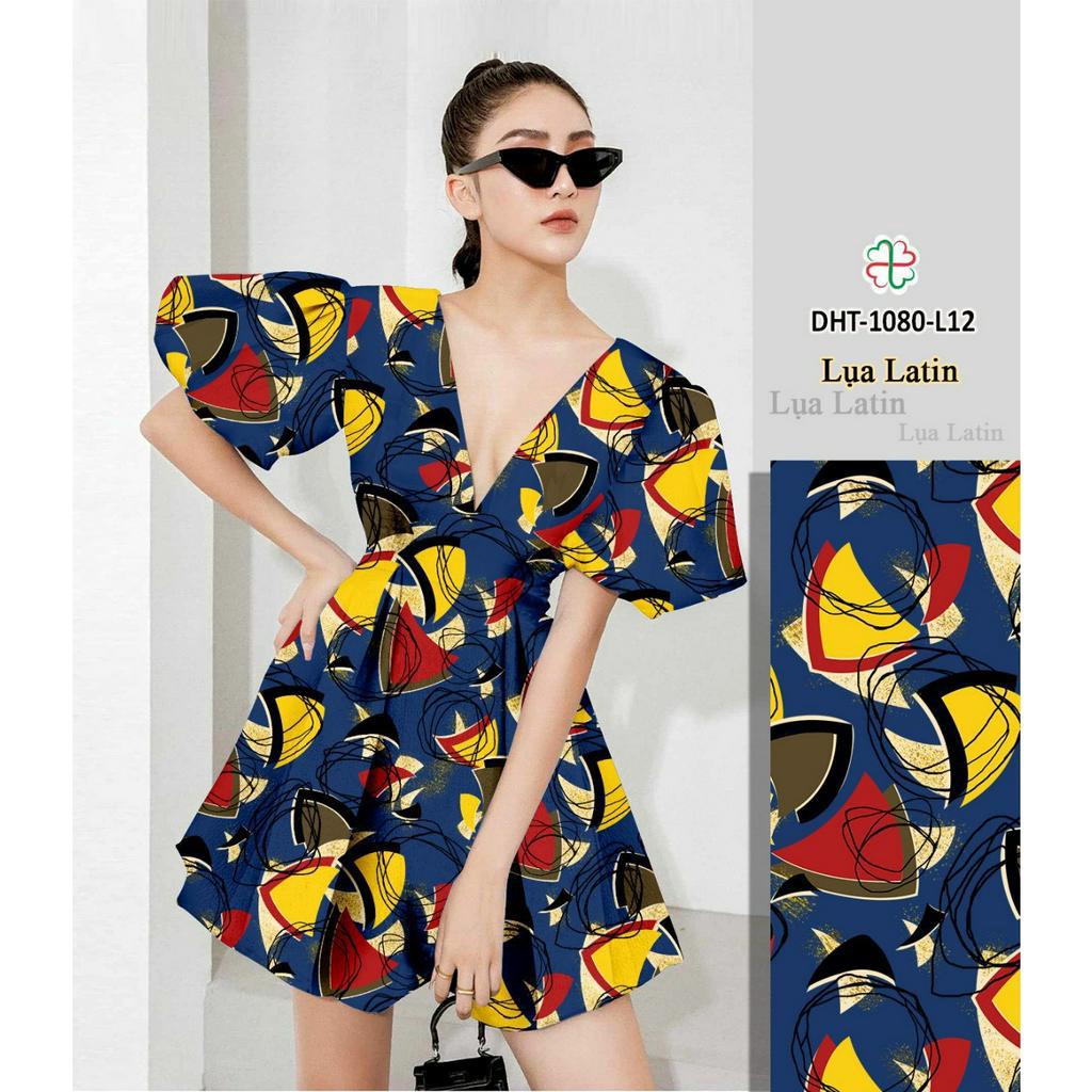 Vải Lụa Latin siêu sang, siêu mát, vải may mặc chuyên may áo, may bộ đồ, may đầm váy khổ ngang 1m50 CLIDSTORE 002