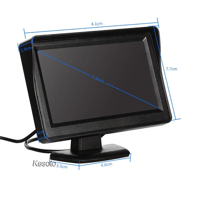 Màn hình 4.3" TFT LCD dễ lắp đặt cho xe hơi SUV Owner
 | BigBuy360 - bigbuy360.vn