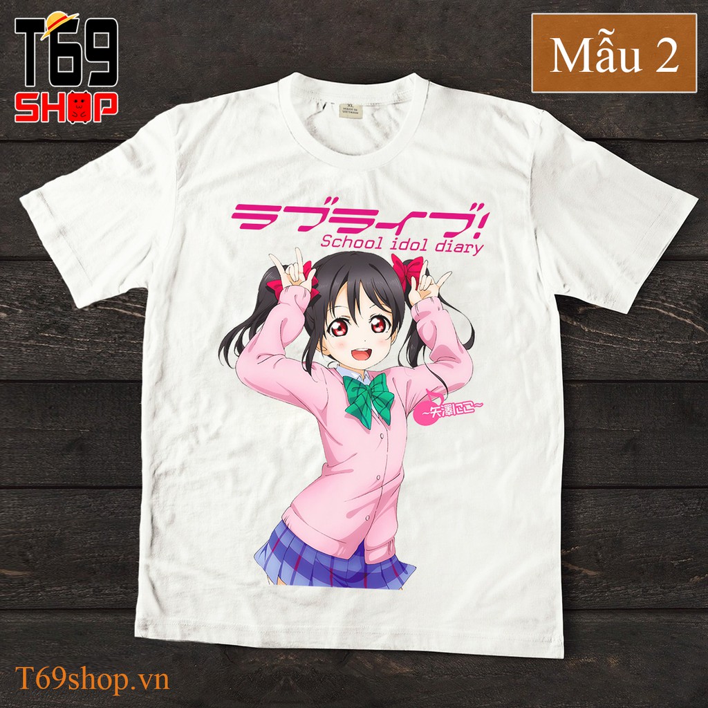 Áo thun anime Love Live (Có nhiều mẫu)