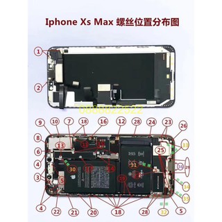 Full bộ ốc điện thoại từ 7P đến 12 Pro Max