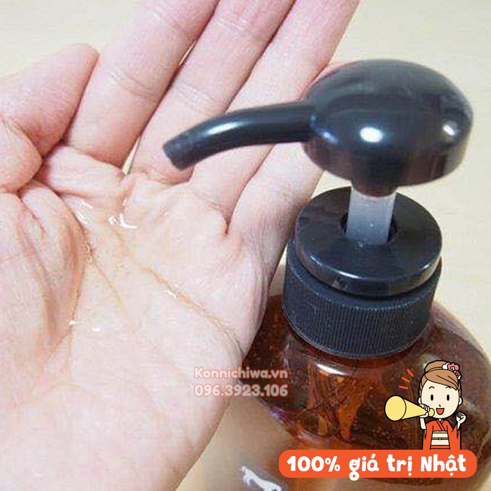 [Hàng Nhật chính hãng] Dầu gội mỡ ngựa HORSE OIL KUMANO - không chứa sillicon, dưỡng tóc óng ả, bồng bềnh chai 600ml