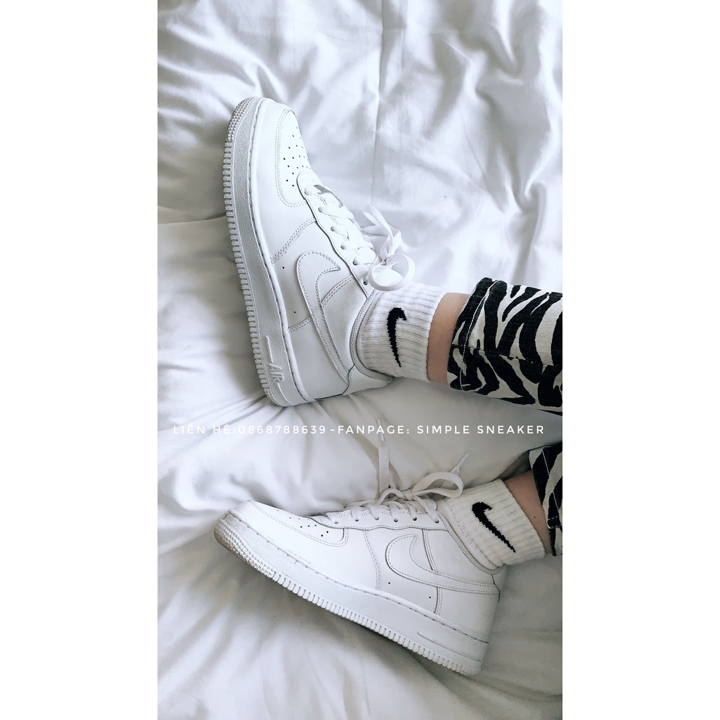 Tất Nike Cổ Lửng 💝FREESHIP💝 Vớ Nam Nữ Unisex Chính Hãng - Chất Dày Dặn Cao Cấp Chống Hôi Chân - Đen Trắng Xám