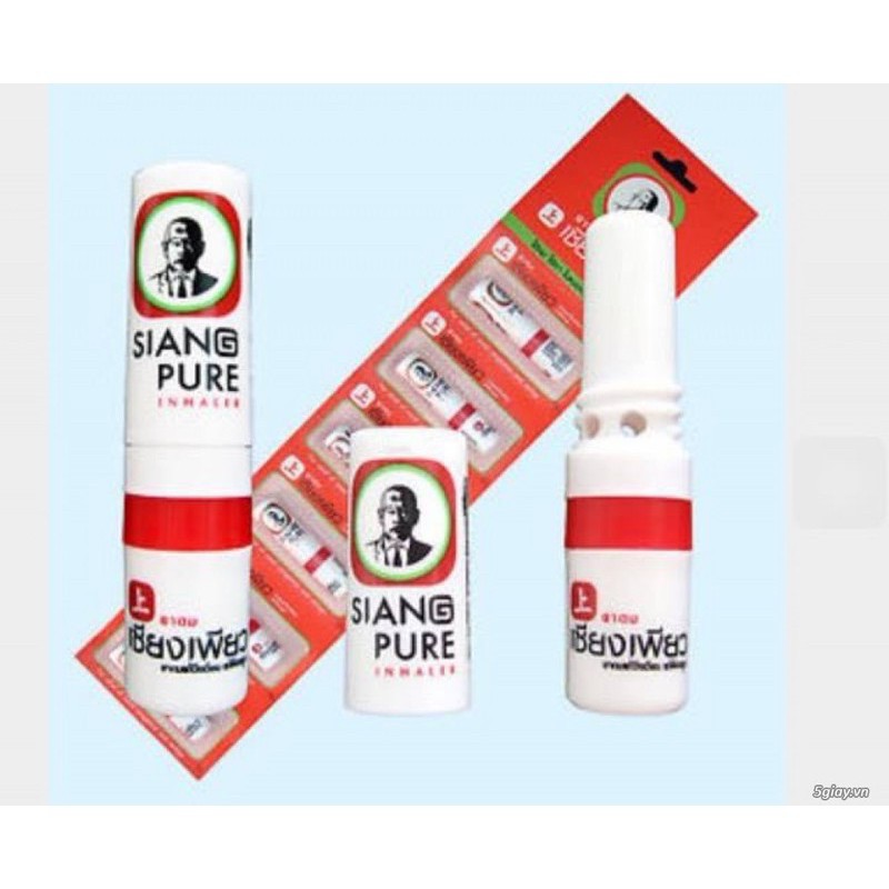 Ống Hít Thông Mũi 2 Đầu Siang Pure Inhaler Formula II Thái Lan