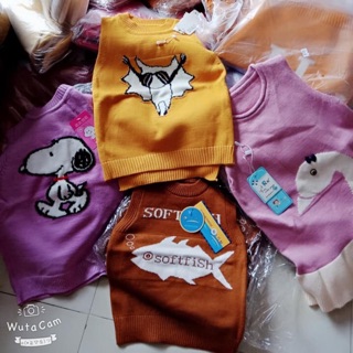 Áo gile len trẻ em