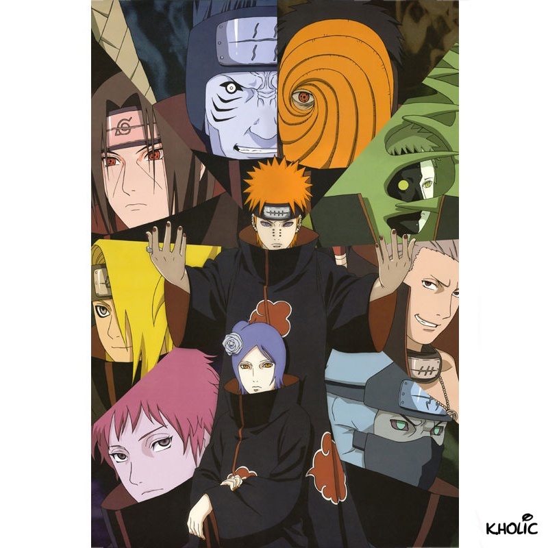 Naruto, xếp hình bằng gỗ, xếp hình 300/500/1000 miếng, xếp hình anime, đồ chơi