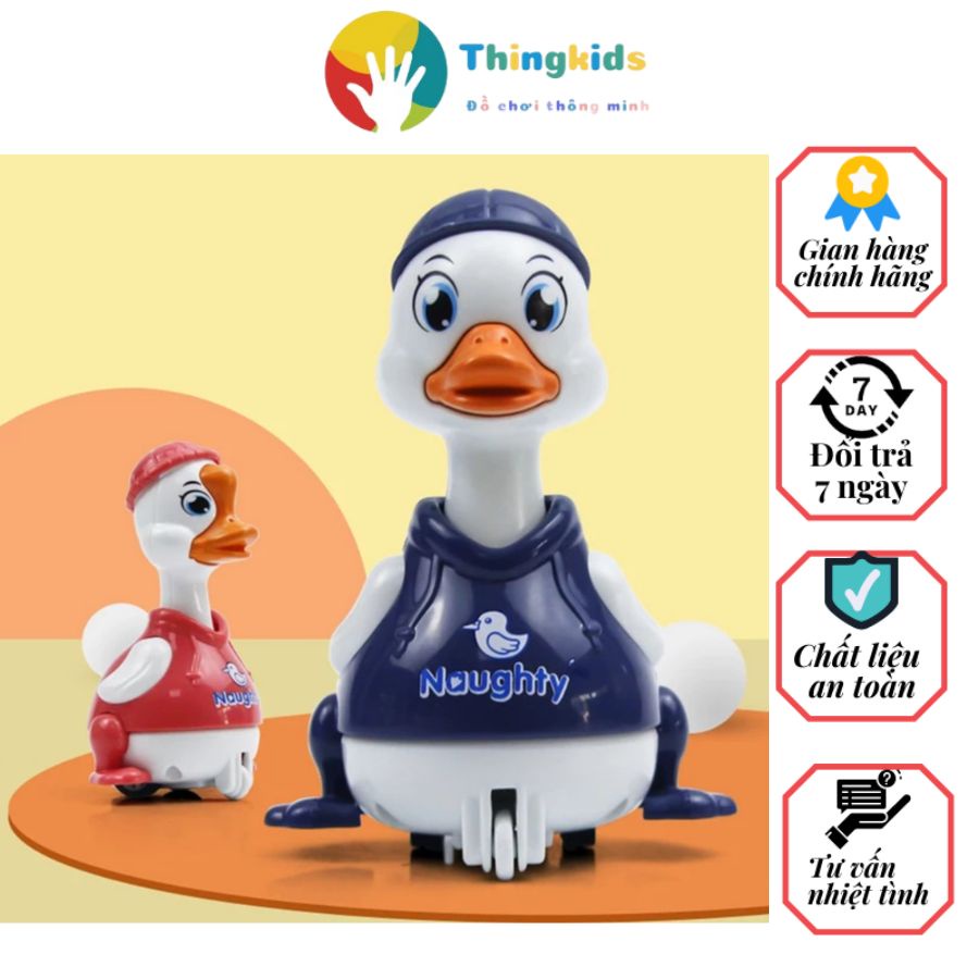 Đồ chơi vịt chạy bánh đà cute - Thingkids