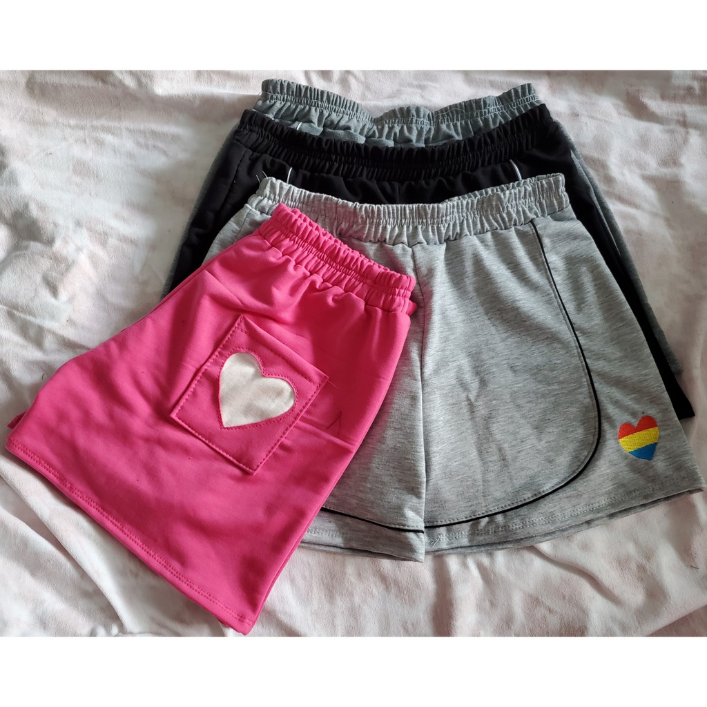 Quần ĐÙI NỮ mặc nhà cotton thoáng mát freesize dưới 50kg QS02 DONNA GIrLs