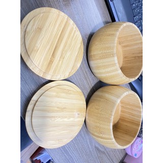 Bộ Hộp cờ vây gỗ trúc