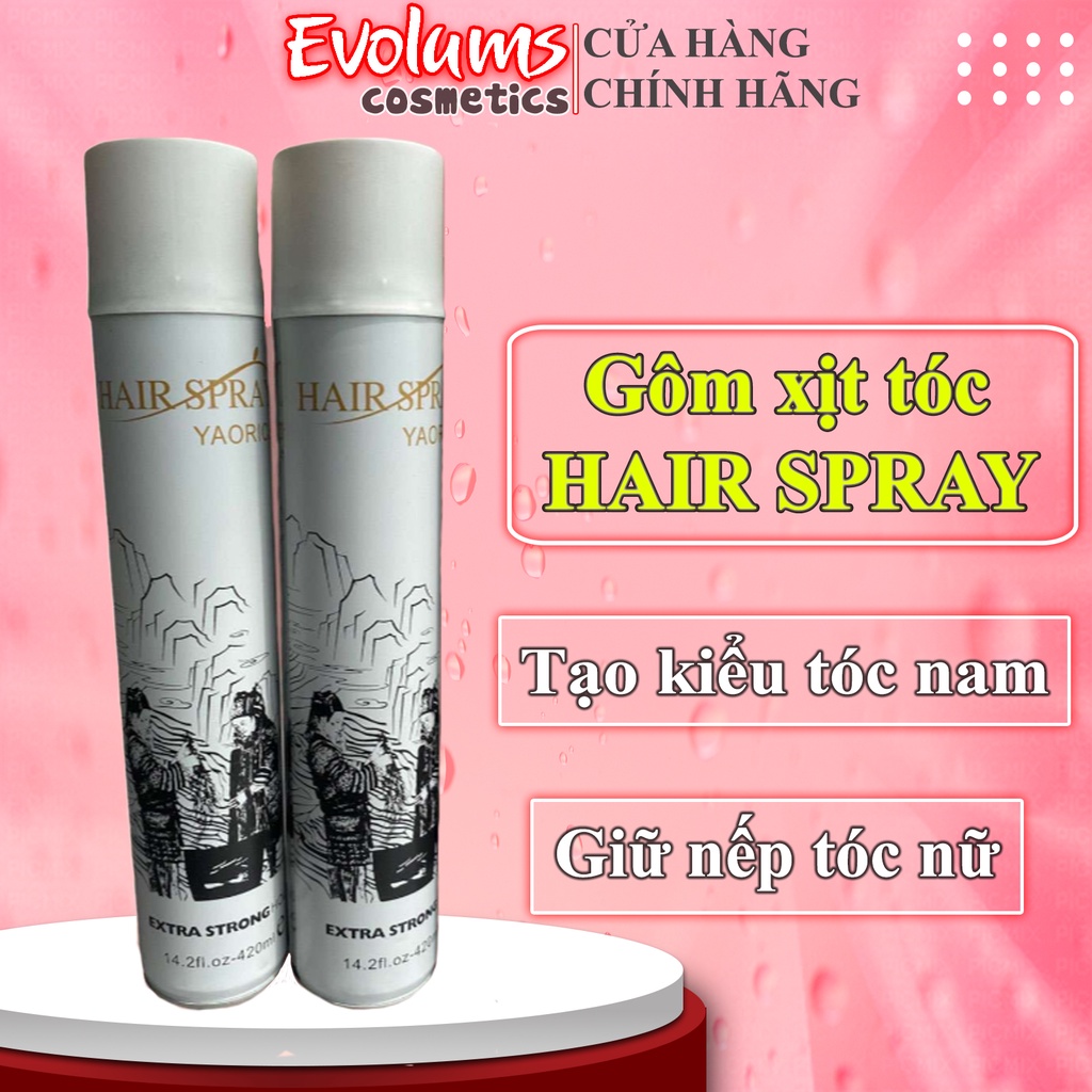 Gôm Xịt Tóc Nam Hair Spray 420ml