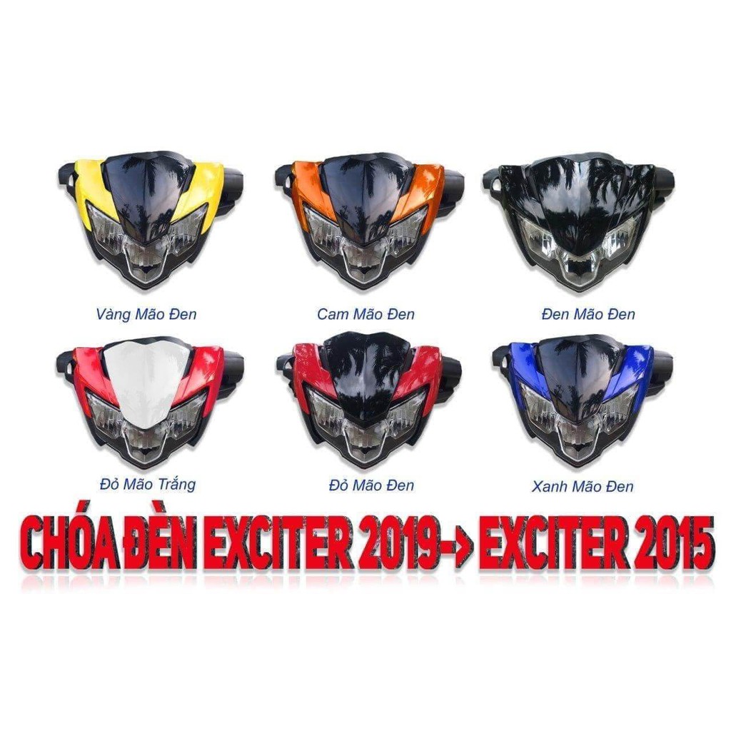 Đầu đèn Ex 2019 gắn cho Ex 2018