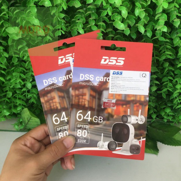 Thẻ Nhớ Camera Máy Ảnh 64G Dahua DSS Class 10 Micro SD