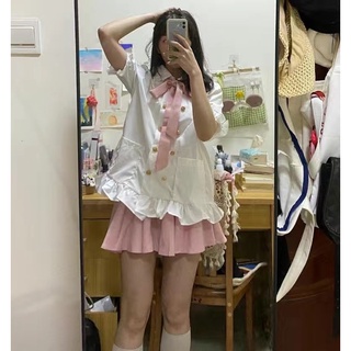 set váy nơ học sinh