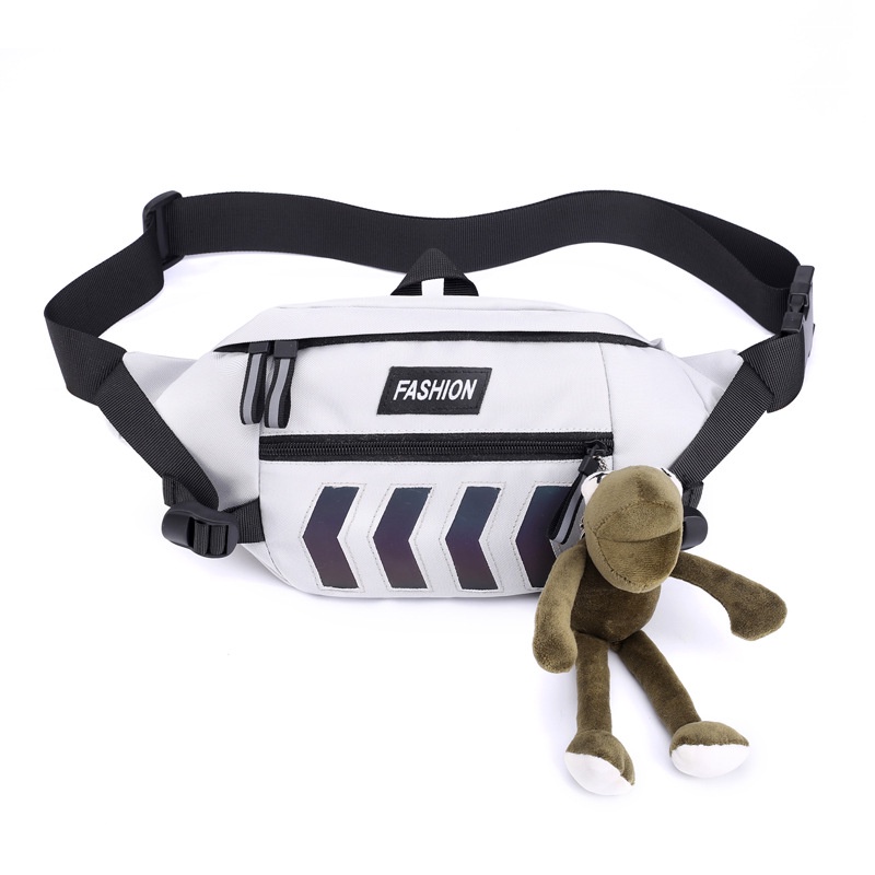 Túi đeo chéo ngực/ thắt lưng phong cách thể thao thời trang dành cho nam và nữ