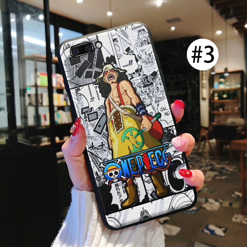 ỐP LƯNG OPPO A12 A12e A31 2020 A5S A3s A7 F1S F3 A77 F5 F7 F9 F11 Pro Casing One Piece anime Matte Case Soft Cover