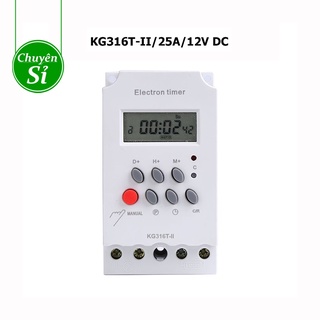 Công tắc hẹn giờ 220v ac kg316t-ii/25a