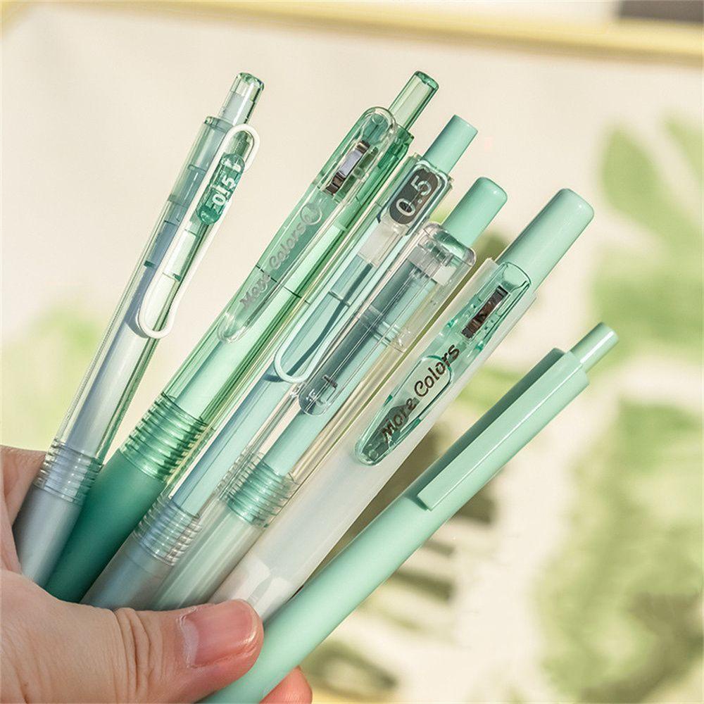 Set 6 Bút Mực Đen Kiểu Dáng Đáng Yêu