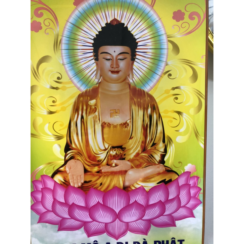 tranh cuộn Phật Di Đà