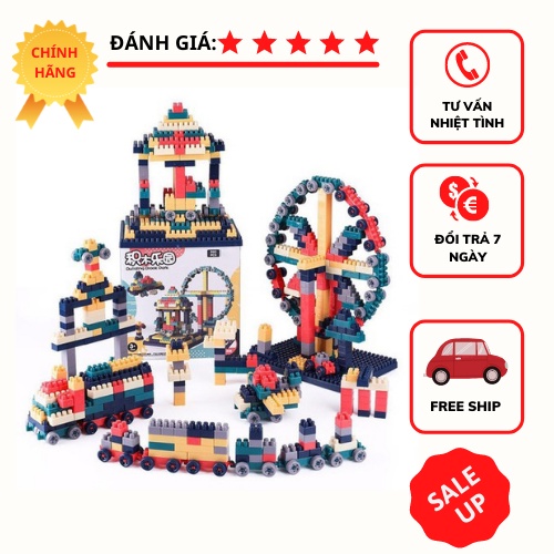 Lego 520ct Đồ Chơi Cho Trẻ Sáng Tạo Kiên Nhẫn, Tỉ Mỉ Cho Trẻ Màu Sắc Sặc Sỡ Lego000 | Kho Gia Dụng Fori Officical