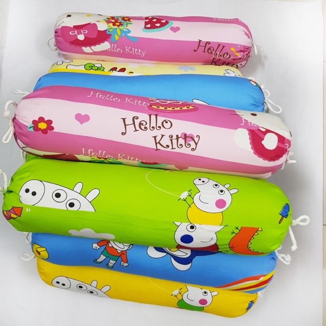 Gối ôm trẻ em 100% cotton