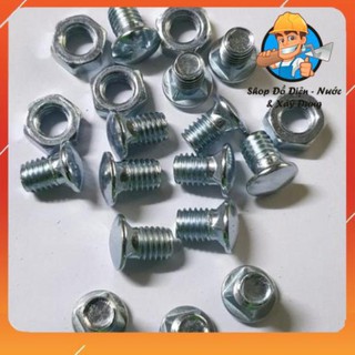 Bu lông - Tán (Ốc) - Bát - Dùng cho Kệ V Lỗ