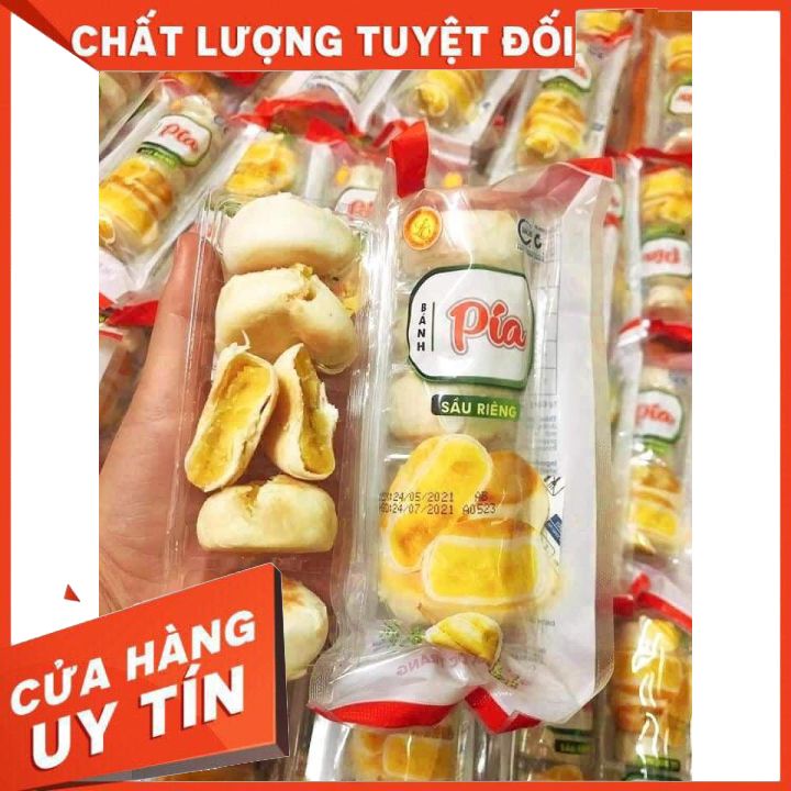 FREESHIP BÁNH PÍA SẦU RIÊNG MINI Bịch 5 Chiếc Thơm Ngon