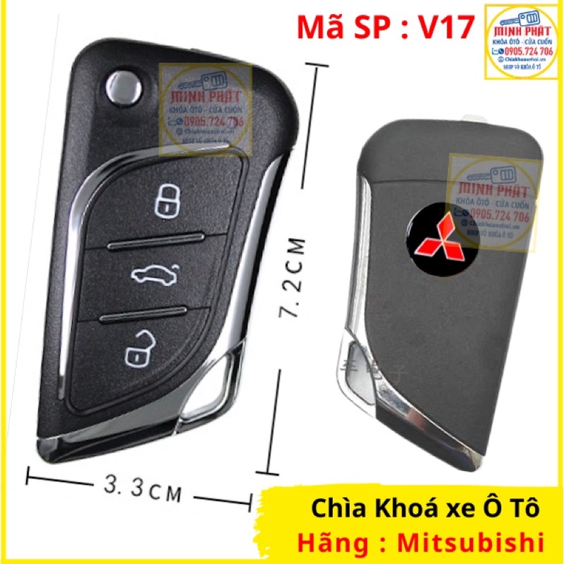 Chìa khoá xe Ô tô Mitsubishi Grandis đời mới V17