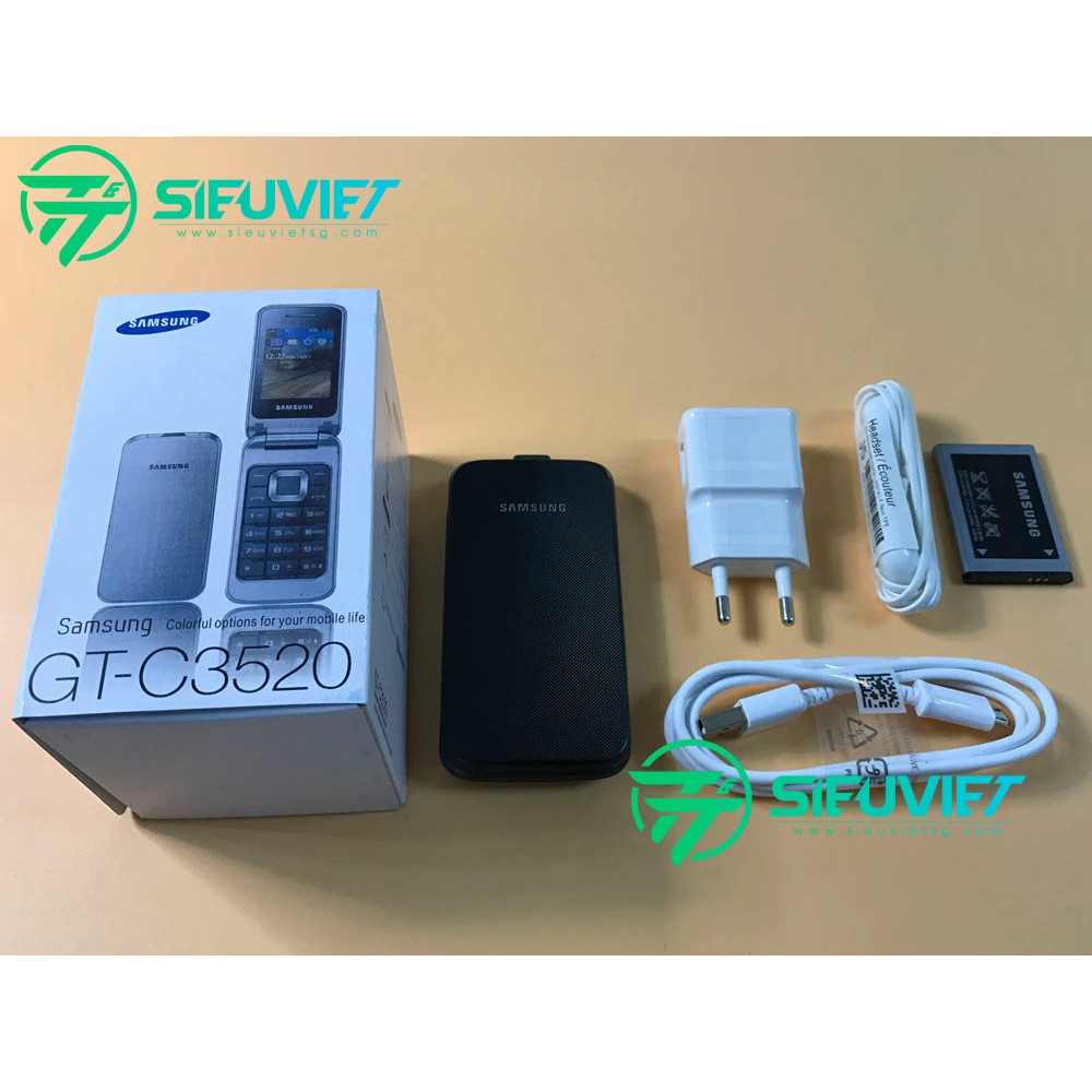 ĐIỆN THOẠI SAMSUNG C3520 NẮP BẬT