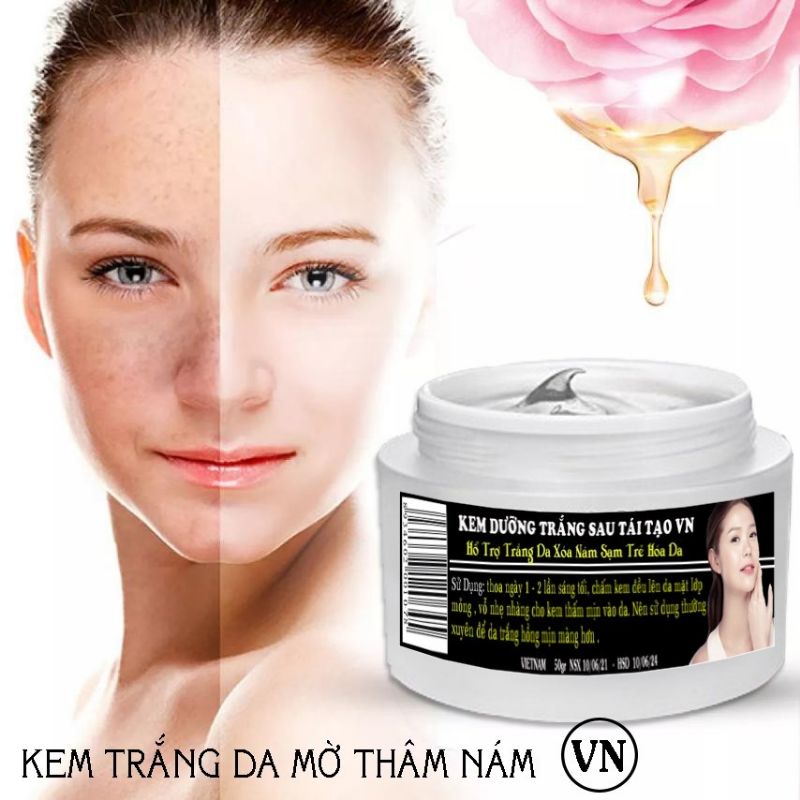 Combo Kem Bong Da Tái Tạo Da & Kem Dưỡng VN