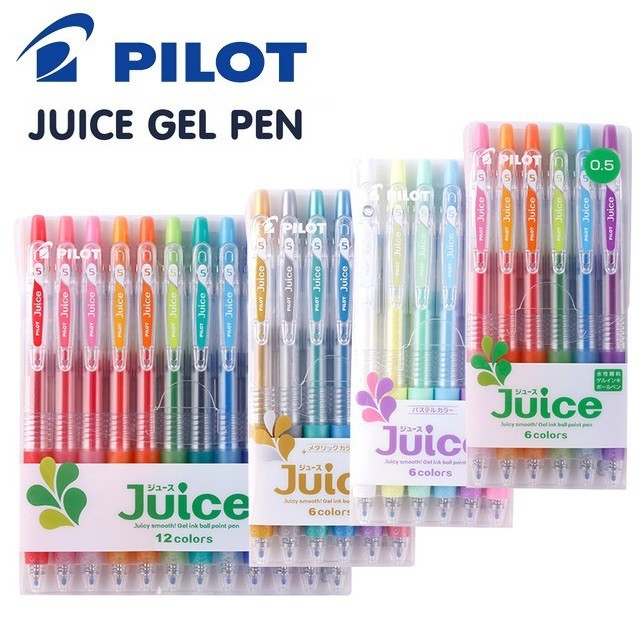 Bút bi gel Pilot Juice dòng Metallic cỡ 05