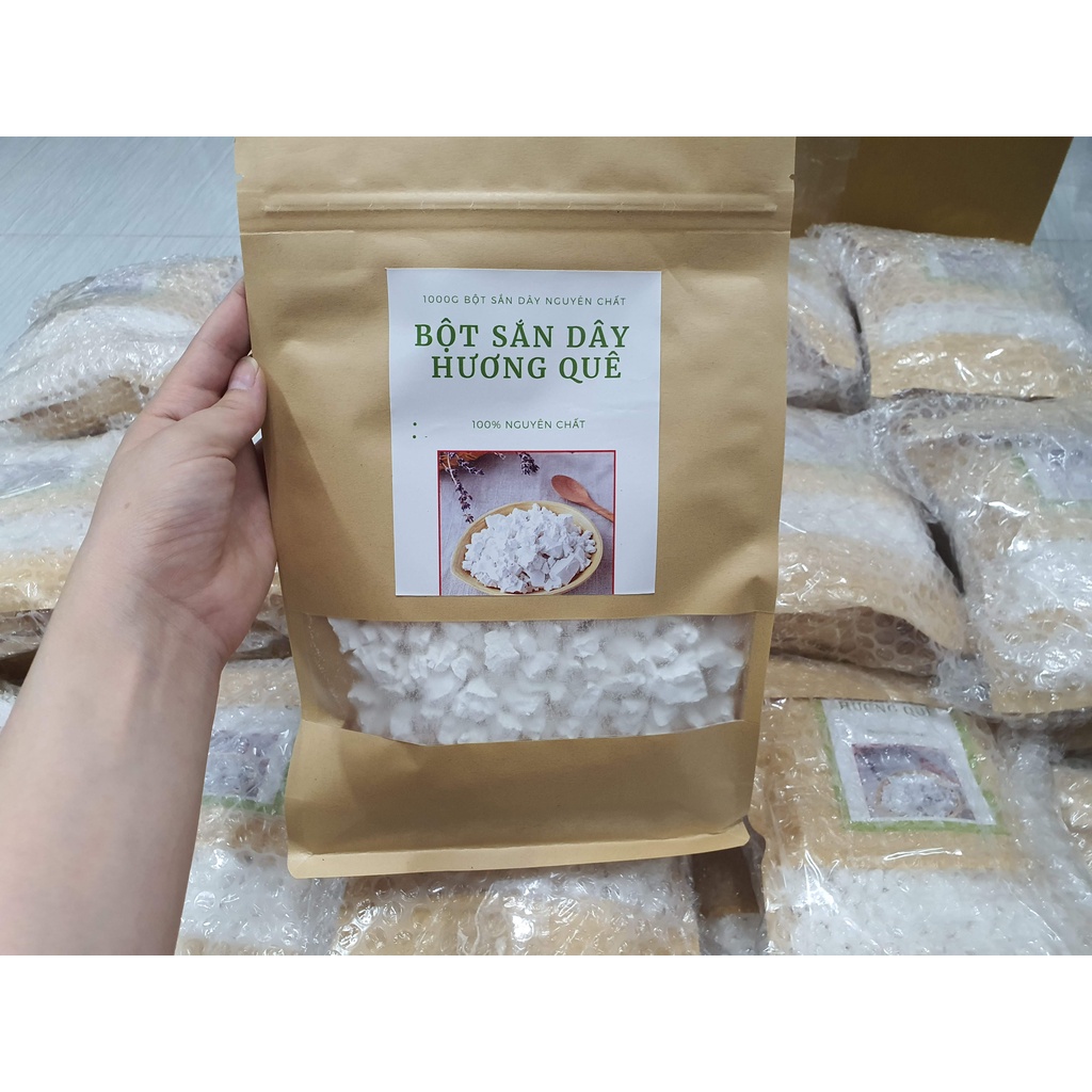 1 KG Bột Sắn Dây Thanh Hóa Nguyên Chất Hương Quê