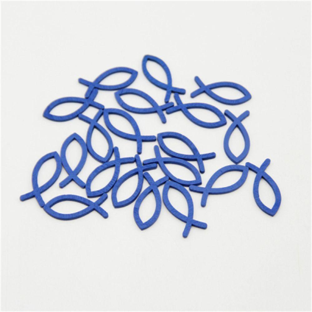 Nickolas Phụ Kiện Cá Bằng Gỗ Thiết Kế Độc Đáo Siêu Bền DIY