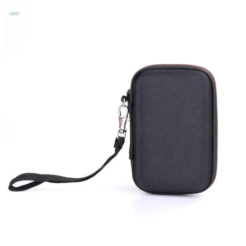 NERV Storage Bag Carrying Box Case Organizer Cover Pouch Hard Shell Shockproof Travel for Samsung T1 T3 T5 Portable 250GB 500GB 1TB 2TB SSD And Cable