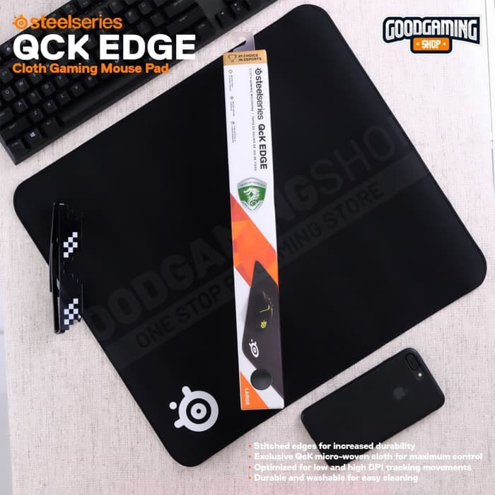 Lót Chuột Chơi Game Steelseries Qck Edge Chất Lượng Cao