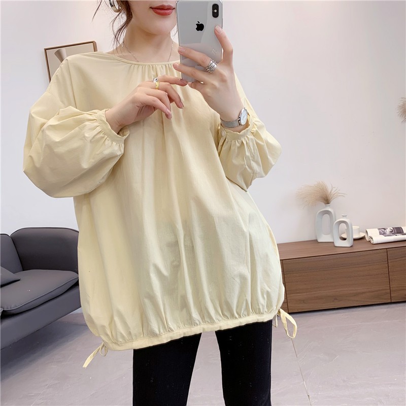 ÁO TAY BỒNG PHỐI NƠ BÊN HÔNG