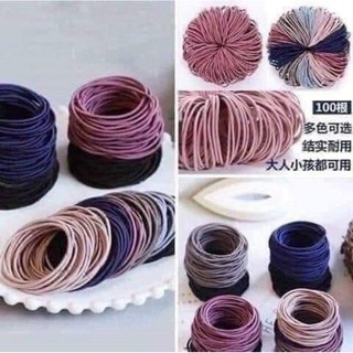 DÂY CHUN BUỘC TÓC SET 100 CHIẾC