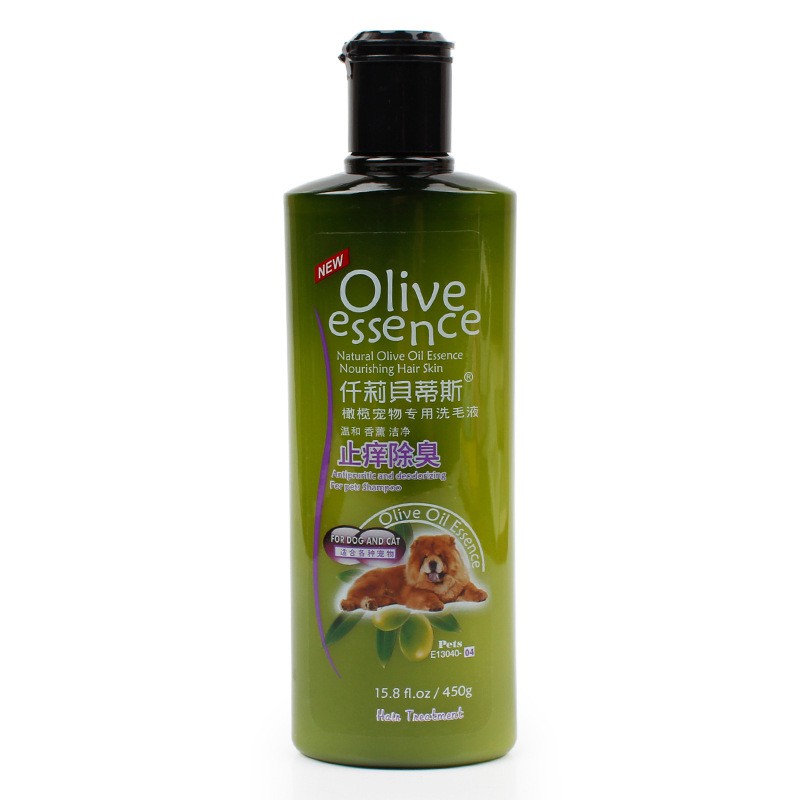 Sữa tắm olive essence cho Chó Mèo 450ml