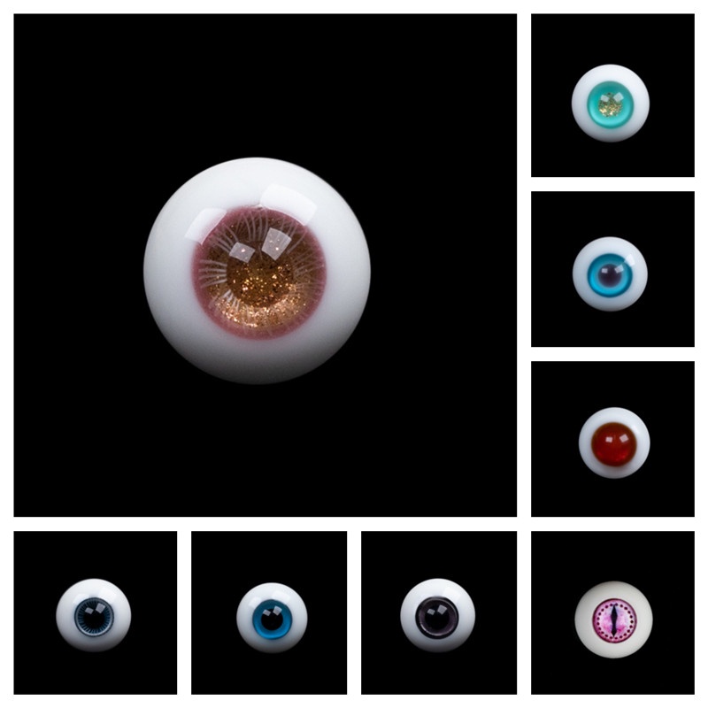 New Arrival July 16 BJD eyeball sd  yosd msd point baby 12 good glasses 14mm / acrylic pressure