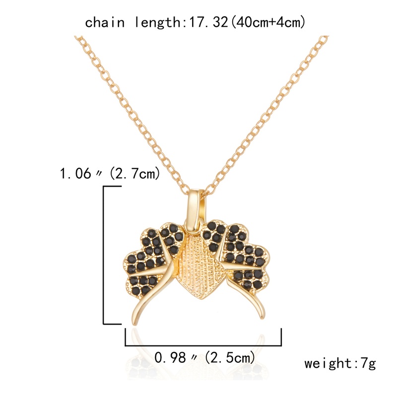 Vòng cổ Mặt Hoa Và Cỏ Bốn Lá Xinh Xắn Cho Nữ