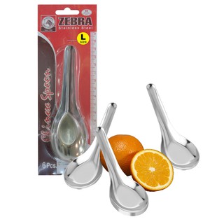 Bộ 12 muỗng (thìa) inox cao cấp Zebra cỡ trung-100000. Inox 430. Hàng nhập khẩu Thái Lan