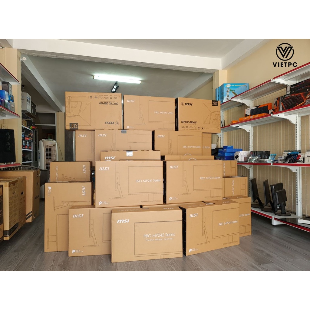 Màn hình PC Phẳng MSI PRO MP241X 23.8 inch FHD/VA 75Hz