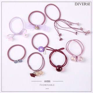 Set 8 Dây Buộc Tóc Kiểu