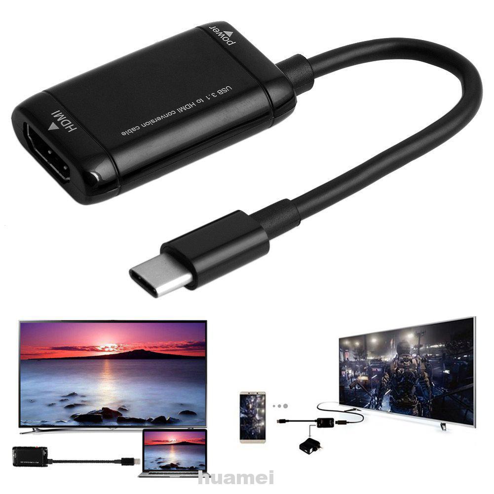 Dây Cáp Chuyển Đổi Usb 3.1 Type C Sang Hdmi Cho Mhl