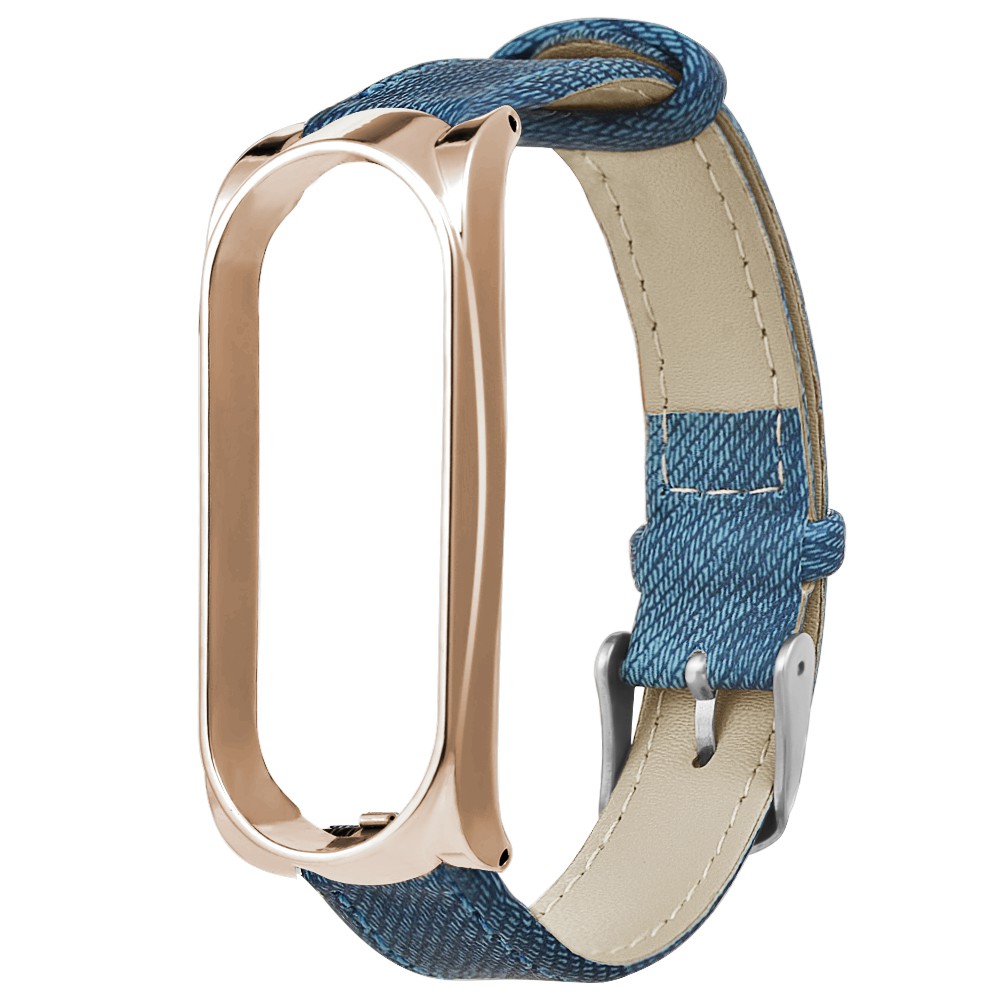 Dây Đeo Thay Thế Chất Liệu Kim Loại Phong Cách Retro Cho Xiaomi mi band 7 6 5 mi 5 NFC mi band 4 / 3