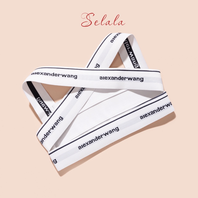 Áo Bra Selala Dáng Croptop Thiết Kế Độc Đáo Cá Tính Sành Điệu Co Giãn 4 Chiều V12