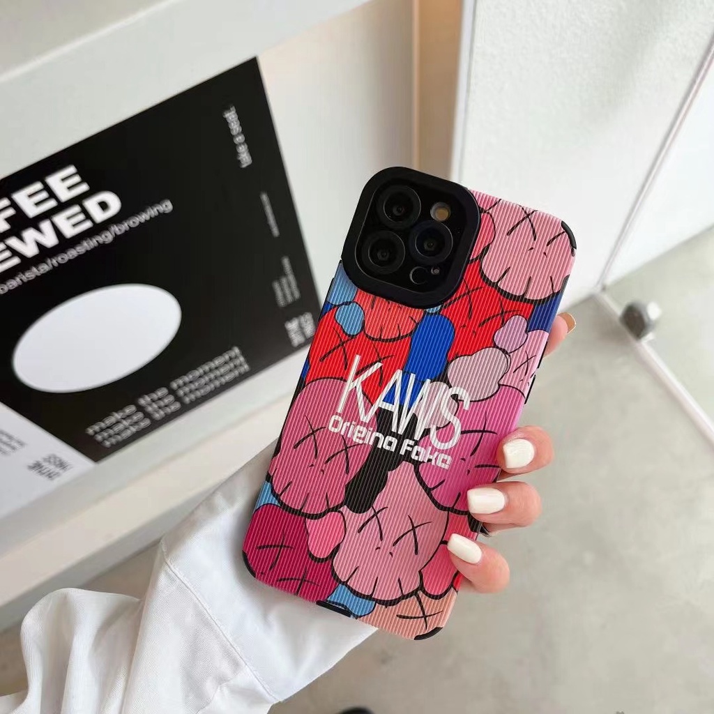 Ốp Điện Thoại In Hình kaws Sang Trọng Cho iphone 13 Pro Max i13 13pro 11ProMax i11 iX Xs XR Xs Max 7 plus 8 plus 12Pro 12 Pro Max