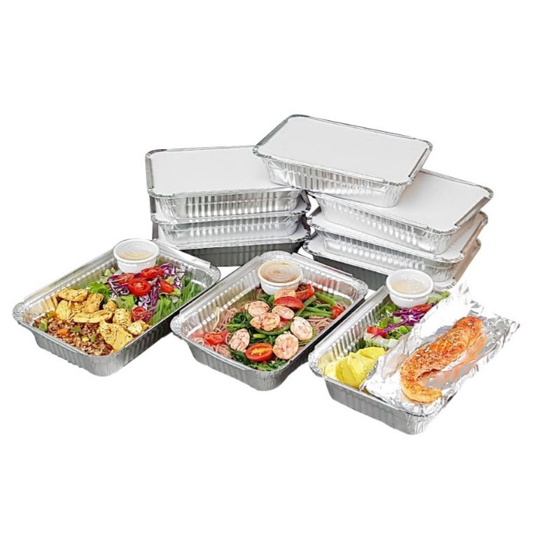 10 Khay Nhôm đựng thức ăn