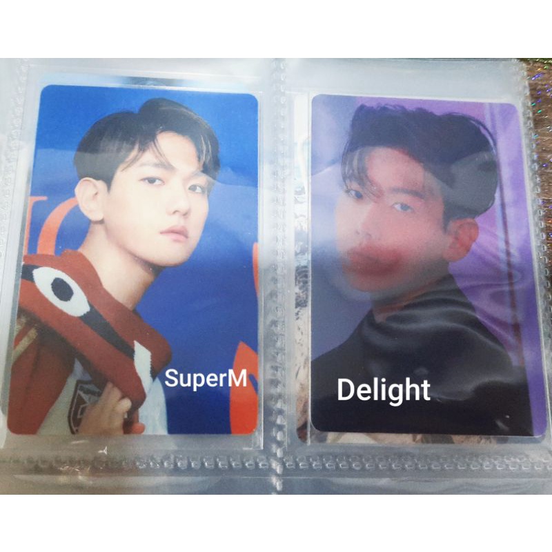 BAEKHYUN EXO - CARD OFF (delight, bambi, superm...)