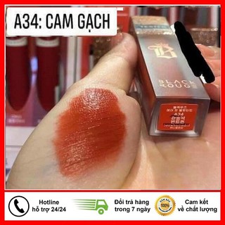 Son Black Rouge Ver 7 A34 Màu Cam Gạch  Hàng Da Công Việt Nam