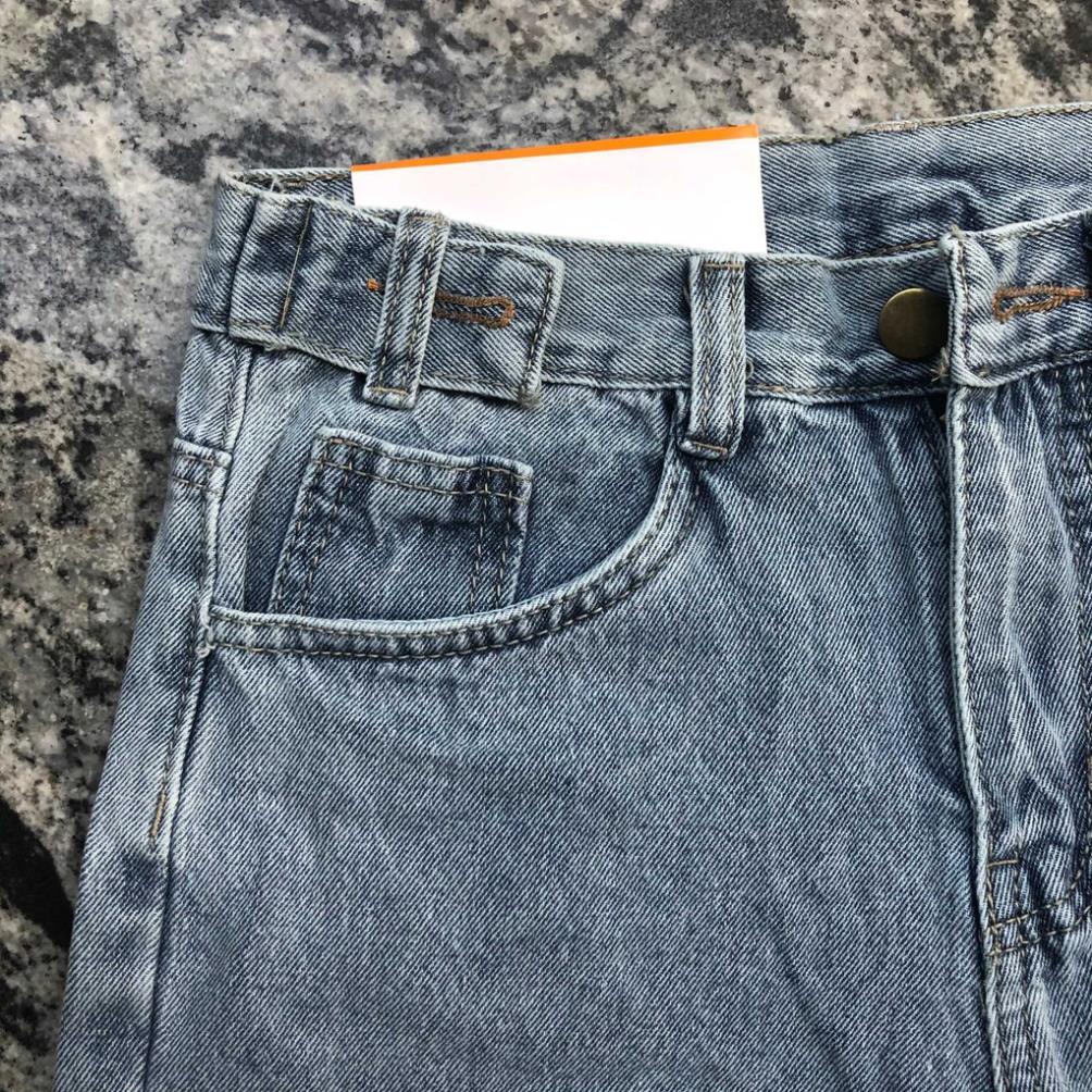 Quần Short Jeans Rách Đùi, Quần Ngố Jean Lửng Nữ Form Rộng Trơn Basic, Labibi [Hàng Đẹp] | BigBuy360 - bigbuy360.vn