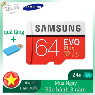 Thẻ nhớ micro sdhc samsung evo plus 64gb tốc độ cao